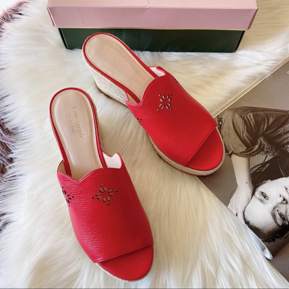 Kate Spade Tia Espadrille Wedge sandals - Picture 2 of 9